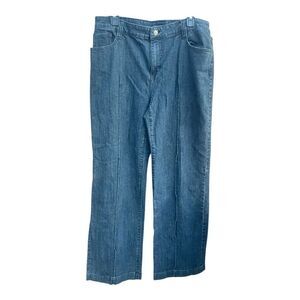 Soft Surroundings Wide Leg Tall Girl Jeans Size TL Tall Large